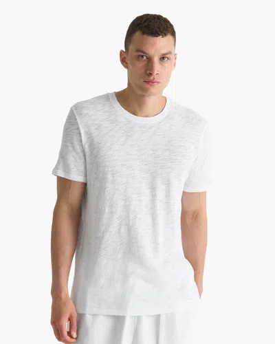 Atm Anthony Thomas Melillo Men's Slub Jersey Crew Neck T-shirt In Animal Print