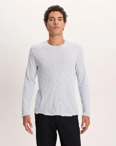 Atm Anthony Thomas Melillo Men's Slub Jersey Long Sleeve Destroyed Wash T-shirt