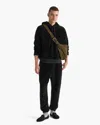Atm Anthony Thomas Melillo Men's Velour Pull On Jogger Pants In Black