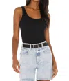 Atm Anthony Thomas Melillo Modal Ribbed Boy Tank In Black