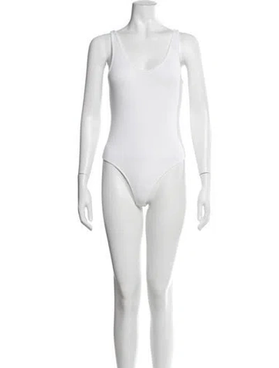 Pre-owned Atm Anthony Thomas Melillo One-piece In White