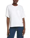 Atm Anthony Thomas Melillo Oversized Pocket T-shirt In White