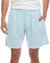 Atm Anthony Thomas Melillo Patch Pocket Short In Blue