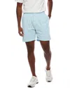 Atm Anthony Thomas Melillo Patch Pocket Short In Blue