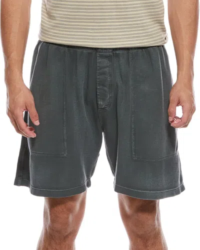 Atm Anthony Thomas Melillo Patch Pocket Short In Gray