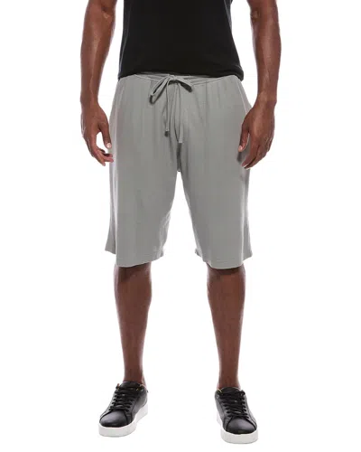 Atm Anthony Thomas Melillo Patch Pocket Short In Gray