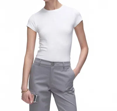 Atm Anthony Thomas Melillo Pima Cotton Baby Tee In White