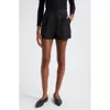 Atm Anthony Thomas Melillo Satin-twill Shorts In Black