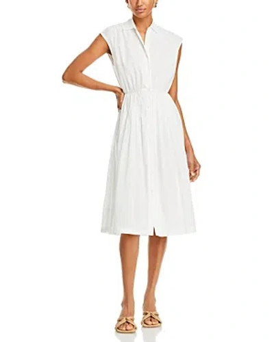 ATM ANTHONY THOMAS MELILLO PINTUCKED SHIRT DRESS