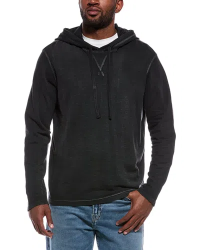 Atm Anthony Thomas Melillo Pique Hoodie In Black