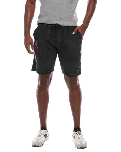 Atm Anthony Thomas Melillo Pique Patch Pocket Short In Purple