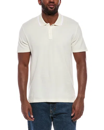Atm Anthony Thomas Melillo Pique Polo Shirt In Neutral