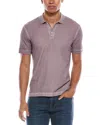 Atm Anthony Thomas Melillo Pique With Chroma Wash Short Sleeve Polo