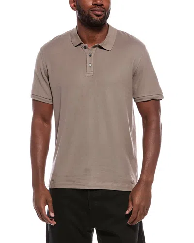 Atm Anthony Thomas Melillo Polo Shirt In Burgundy