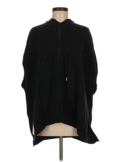 Pre-owned Atm Anthony Thomas Melillo Poncho In Black