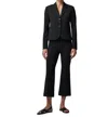Atm Anthony Thomas Melillo Ponte Schoolboy Blazer In Black In Black