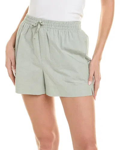 Atm Anthony Thomas Melillo Poplin Pull-on Short In Green