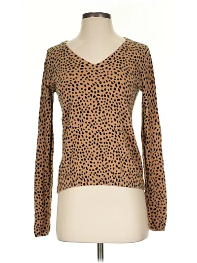 Pre-owned Atm Anthony Thomas Melillo Pullover Sweater In Brown