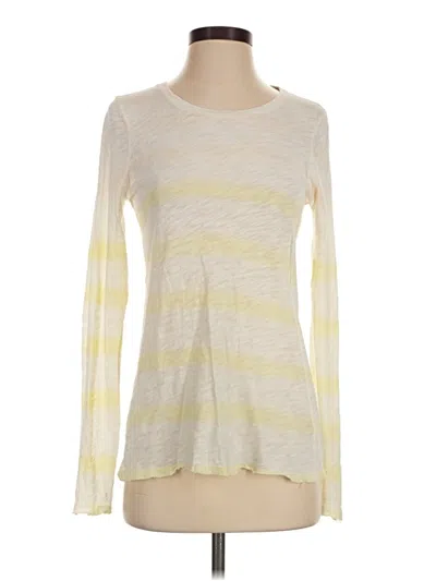 Pre-owned Atm Anthony Thomas Melillo Pullover Sweater In Yellow