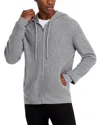 Atm Anthony Thomas Melillo Regular Fit Hooded Knit Sweater In Heather Gray