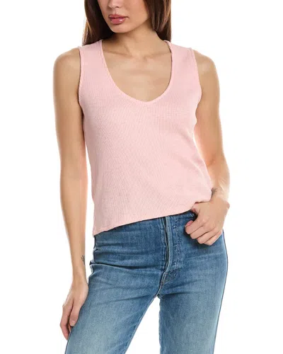 Atm Anthony Thomas Melillo Rib Muscle T-shirt In Pink