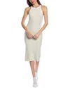 Atm Anthony Thomas Melillo Rib Stripe Tank Maxi Dress In White