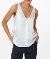 Atm Anthony Thomas Melillo Satin Cami In Pastel Blue