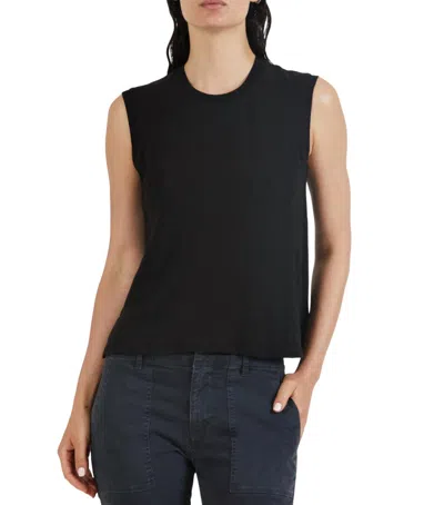 Atm Anthony Thomas Melillo Women's Stretch Jersey Sleeveless Top In Black