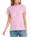 Atm Anthony Thomas Melillo Women's Schoolboy Slub Jersey T-shirt In Purple