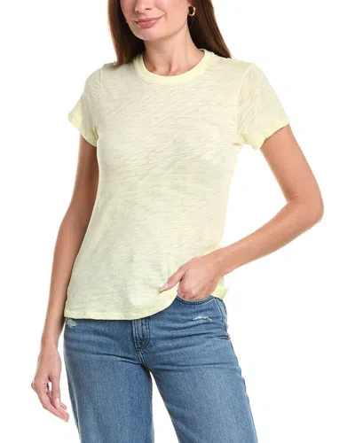 Atm Anthony Thomas Melillo Schoolboy T-shirt In Yellow