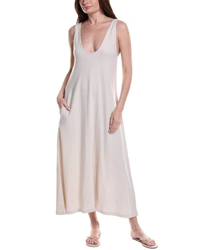 Atm Anthony Thomas Melillo Scoop Neck Tank Dress In Neutral