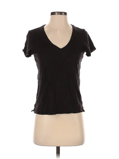 Pre-owned Atm Anthony Thomas Melillo Short Sleeve T-shirt In Black