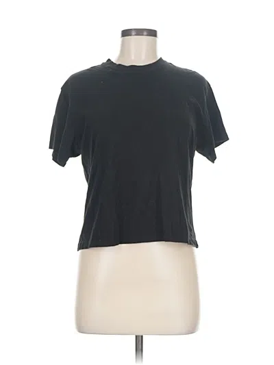 Pre-owned Atm Anthony Thomas Melillo Short Sleeve T-shirt In Black