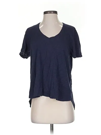 Pre-owned Atm Anthony Thomas Melillo Short Sleeve T-shirt In Blue