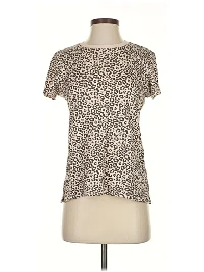 Pre-owned Atm Anthony Thomas Melillo Short Sleeve T-shirt In Brown