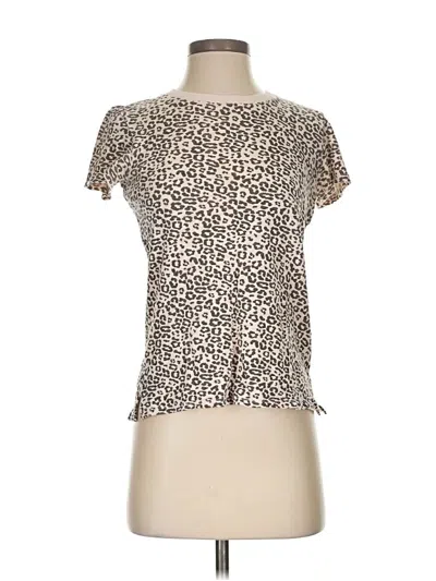 Pre-owned Atm Anthony Thomas Melillo Short Sleeve T-shirt In Brown