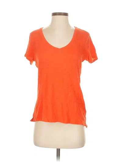 Pre-owned Atm Anthony Thomas Melillo Short Sleeve T-shirt In Orange