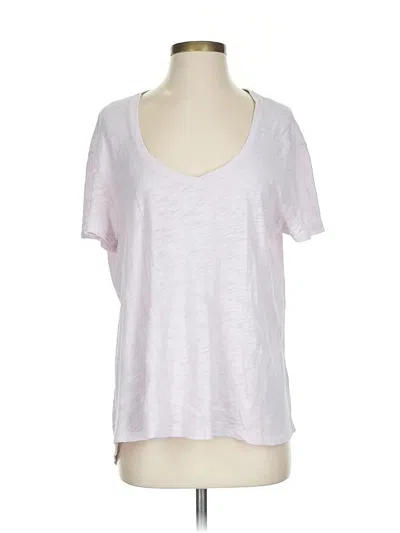 Pre-owned Atm Anthony Thomas Melillo Short Sleeve T-shirt In Pink