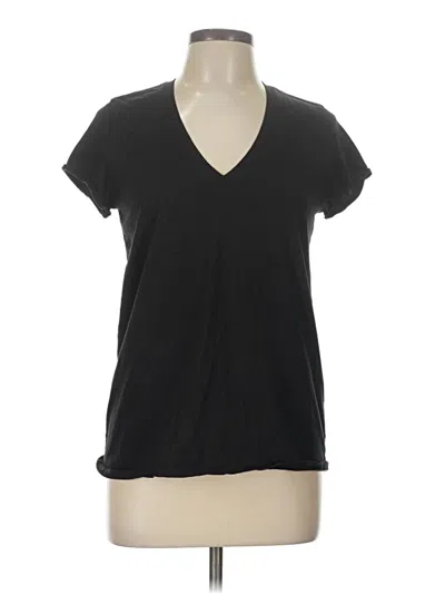 Pre-owned Atm Anthony Thomas Melillo Short Sleeve T-shirt In Black