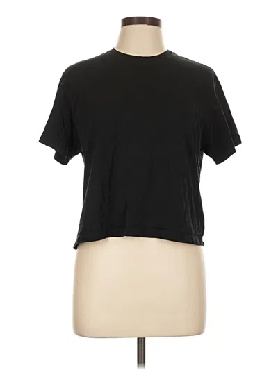 Pre-owned Atm Anthony Thomas Melillo Short Sleeve T-shirt In Black