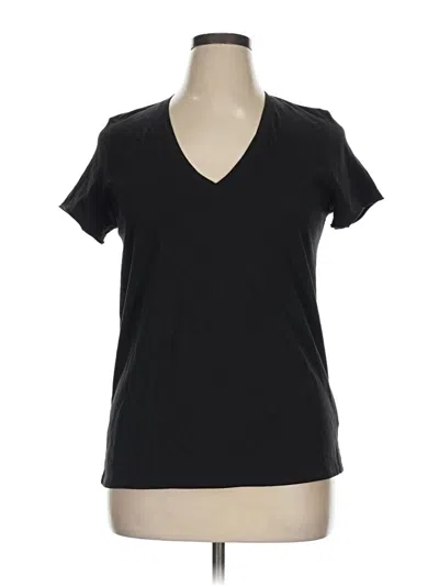 Pre-owned Atm Anthony Thomas Melillo Short Sleeve T-shirt In Black