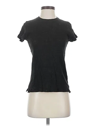 Pre-owned Atm Anthony Thomas Melillo Short Sleeve T-shirt In Black