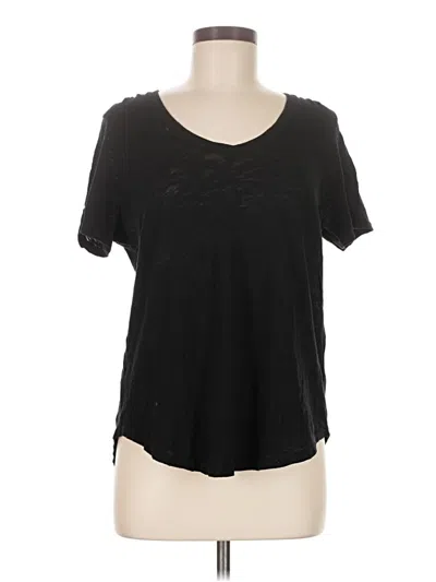 Pre-owned Atm Anthony Thomas Melillo Short Sleeve T-shirt In Black