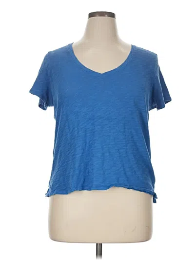 Pre-owned Atm Anthony Thomas Melillo Short Sleeve T-shirt In Blue