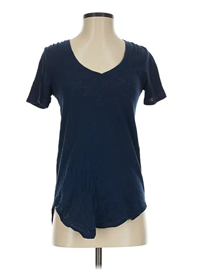 Pre-owned Atm Anthony Thomas Melillo Short Sleeve T-shirt In Blue