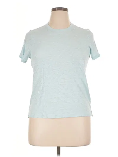 Pre-owned Atm Anthony Thomas Melillo Short Sleeve T-shirt In Blue