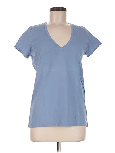 Pre-owned Atm Anthony Thomas Melillo Short Sleeve T-shirt In Blue