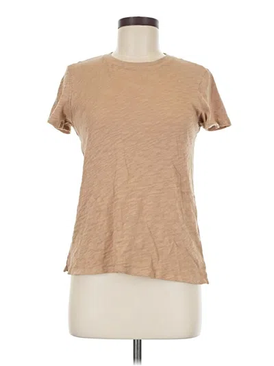 Pre-owned Atm Anthony Thomas Melillo Short Sleeve T-shirt In Brown