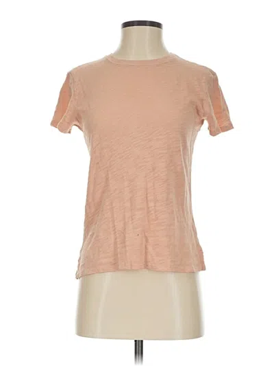 Pre-owned Atm Anthony Thomas Melillo Short Sleeve T-shirt In Brown