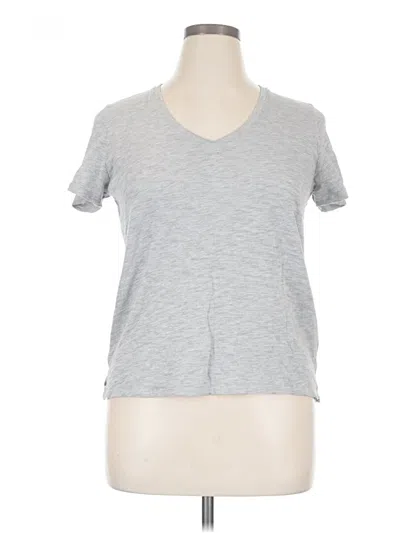 Pre-owned Atm Anthony Thomas Melillo Short Sleeve T-shirt In Gray